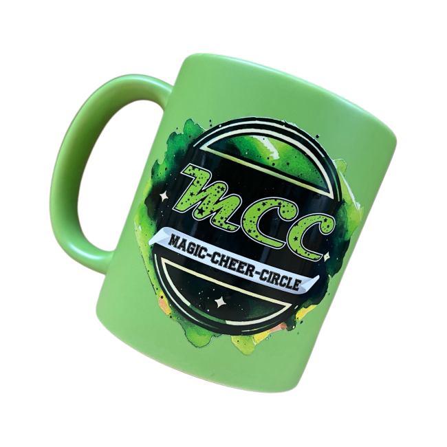 Tasse 330ml matt grün - Design MCCPlanet